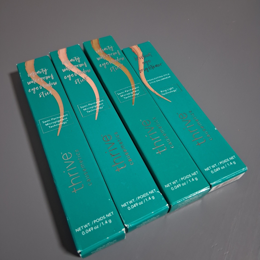 READ DESCRIPTION PLEASE!!! Thrive Causemetics 4 Piece Eye Set